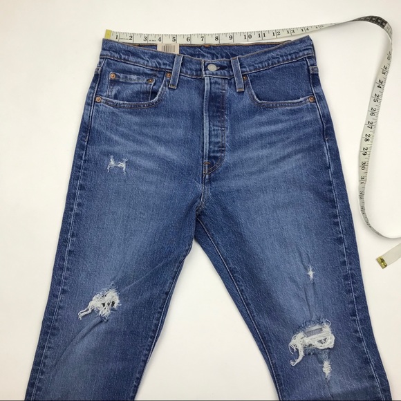 NWT Levi’s 501 High Waisted wedgie fit Jeans - Picture 2 of 6